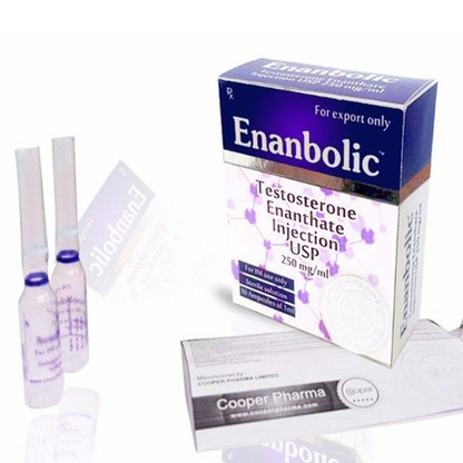 Enanbolic ( Enantato de Testosterona ) 250mg / 10ml Cooper Pharma