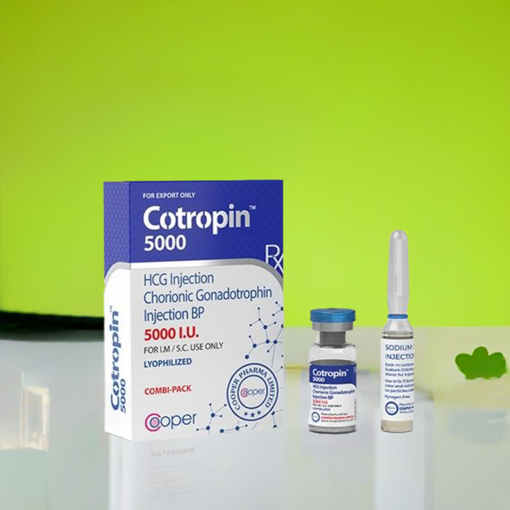 COTROPIN 5000ui - Gonadotrofina Coriônica Humana, HCG