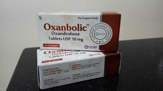 Oxanbolic Oxandrolona Cooper Pharma 50 Comprimidos 10mg